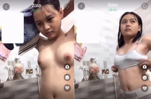 Em nhỏ dụ bạn chơi qua video tắm nude