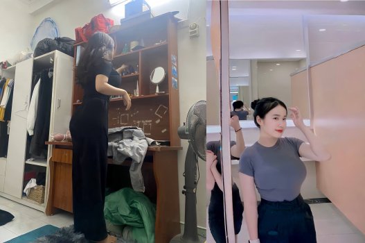 Em sinh viên vú khủng bị chịch cả ngày