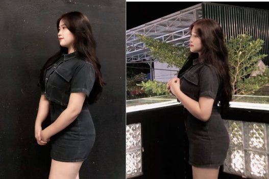 Em xinh tươi đắm say trong giây phút thân thiết
