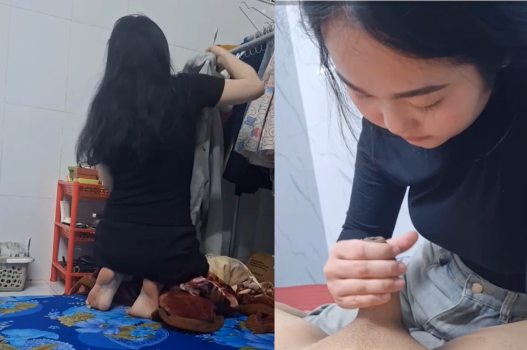 Sang thăm bạn thân ốm được bú cu không tốn kém