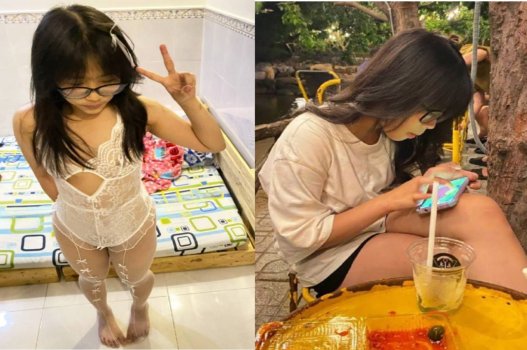 Sex nữ sinh mặc đồ nóng bỏng trước khi làm tình